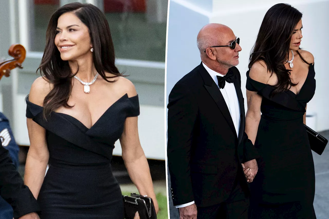 Lauren Sánchez Bezos rocks feathers with 'inappropriate' plunging dress at state dinner