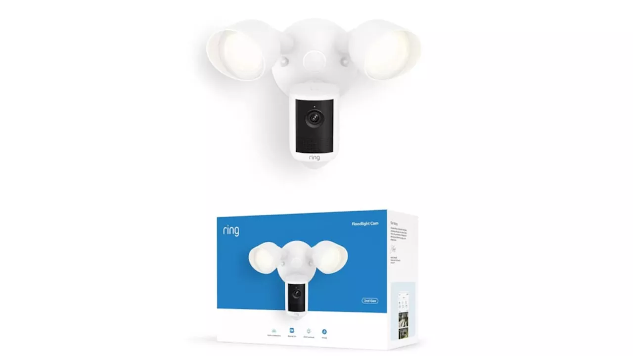 Ring Floodlight Cam 2K 50% off at $100 before Prime Day on Amazon