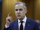 Prime Minister Mark Carney speaks during question period in the House of Commons on April 15, 2026.
