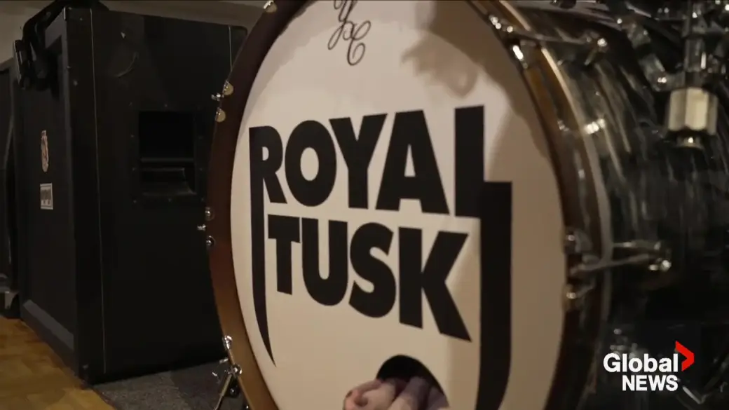 Click to play video: 'Local band behind new Oilers goal song'