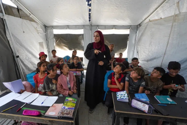 Teacher Falasteen Hussein:
