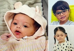Toronto police say Anastasia, 4 months, Daniel, 6, and Irina, 3, are missing after a parental abduction with their mother in Scarborough on Friday, October 23, 2026.